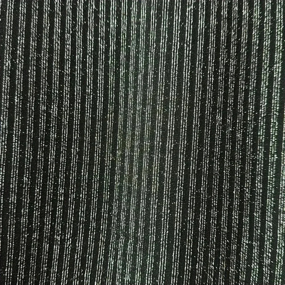 Belldini Black and Silver Metallic Cow Neck Top - Size M - Picture 4 of 10